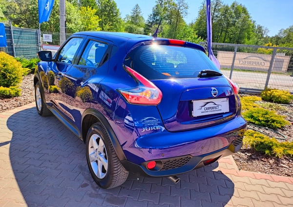 Nissan Juke cena 37500 przebieg: 117500, rok produkcji 2014 z Łaszczów małe 466